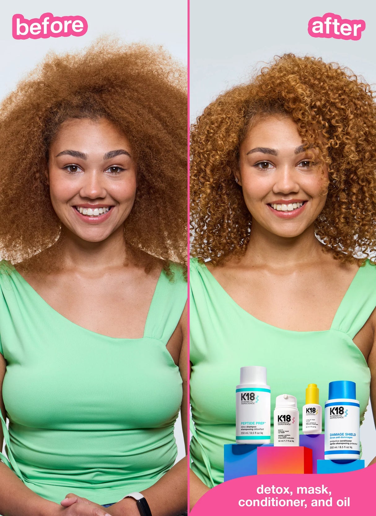 K18 Biomimetic Hairscience DAMAGE SHIELD Protective Conditioner 8.5 fl. oz.