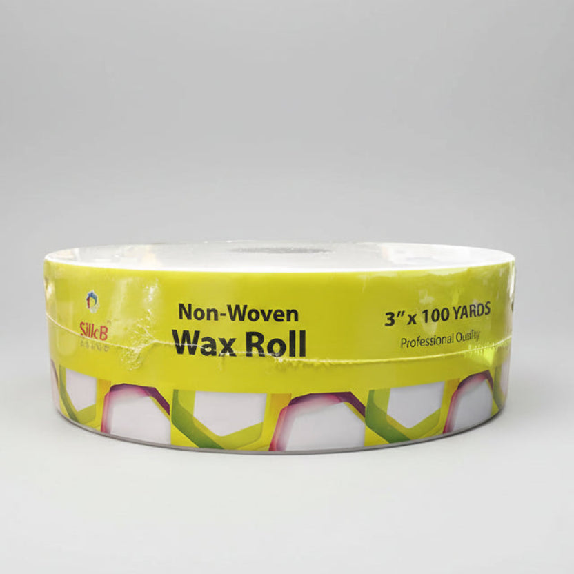 Silk B Non-Woven Epilating Wax Strip Roll (3" x 100 yards)