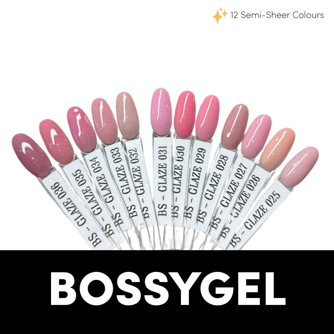 Bossy Gel Polish Neutral Glaze Gel 027