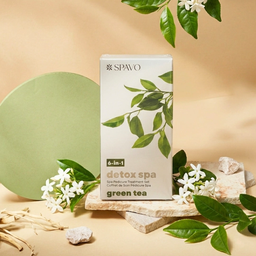 SPAVO 6 in 1 Pedicure Detox Spa Kit