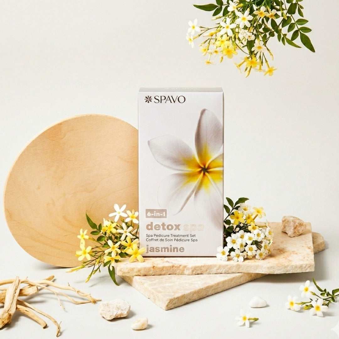 SPAVO 6 in 1 Pedicure Detox Spa Kit