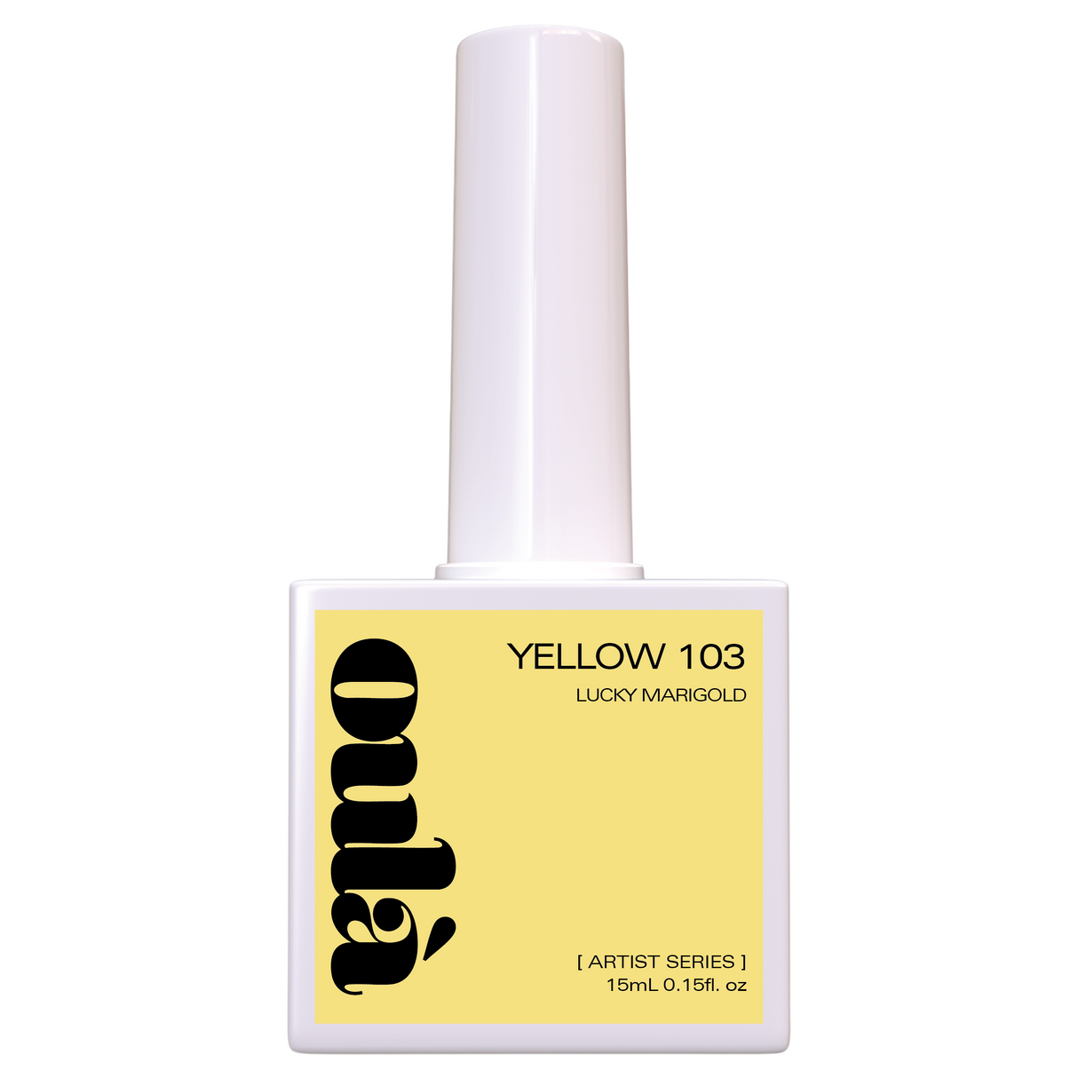 OULA Gel Polish Artist Series OUG048 Yellow 103 Lucky Marigold