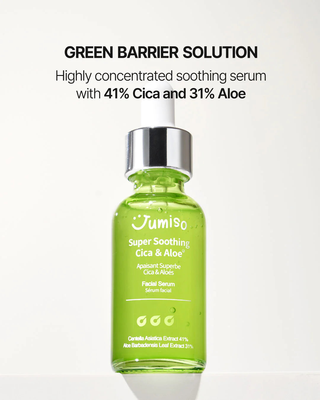 JUMISO Super Soothing Cica & Aloe Facial Serum 30mL