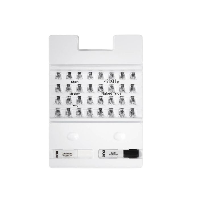 Ardell Naked Trios Lashes on Lash Application for Volume & Length