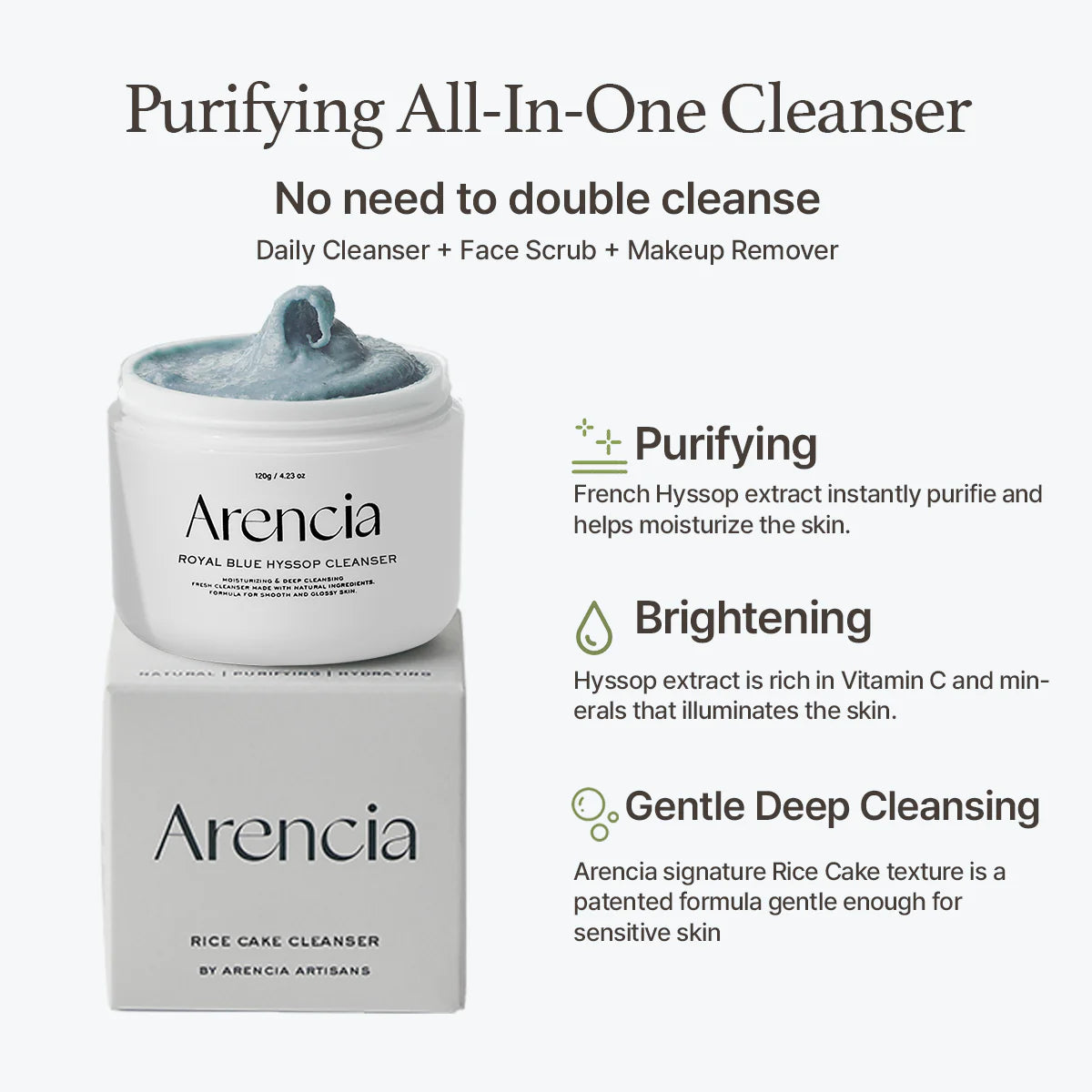 Arencia Mochi Cleanser