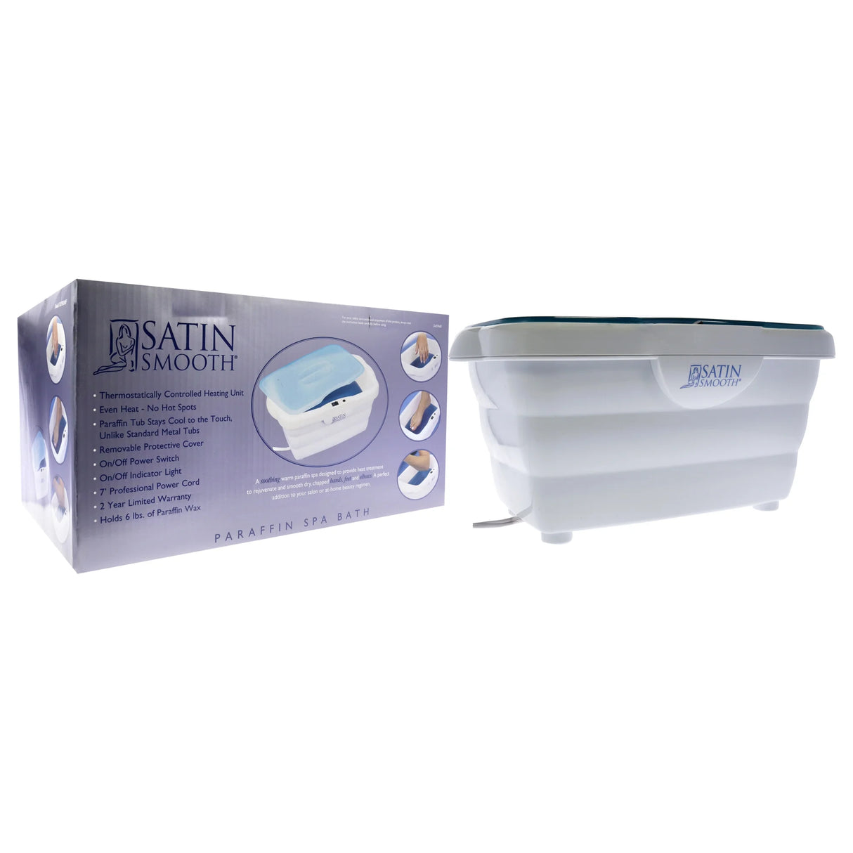 Satin Smooth Paraffin Spa Bath with Wax Machine (6lbs)
