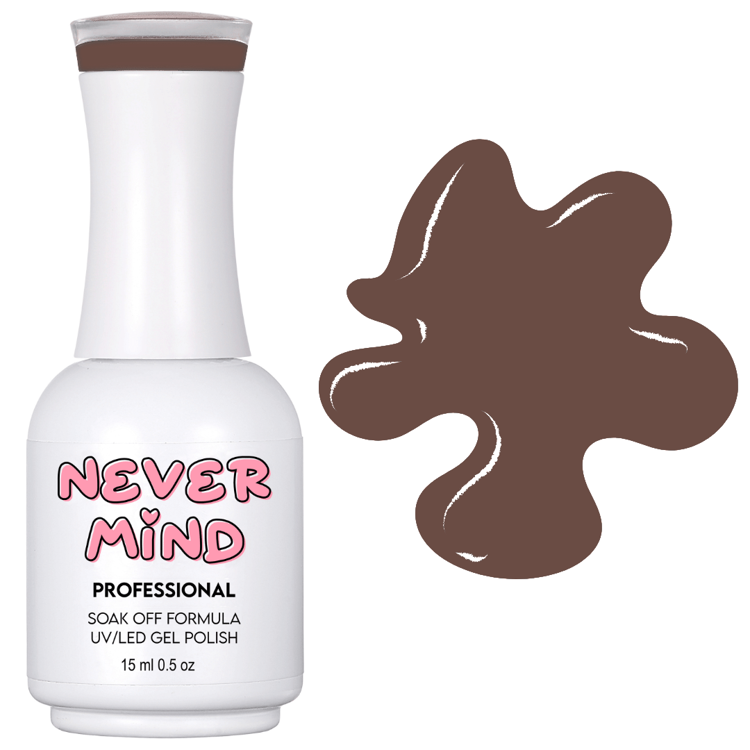 Nevermind Gel Polish N466 Roasted Chestnut