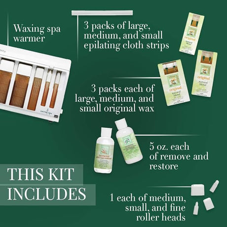 Clean + Easy Professional Waxing Spa Basic Kit