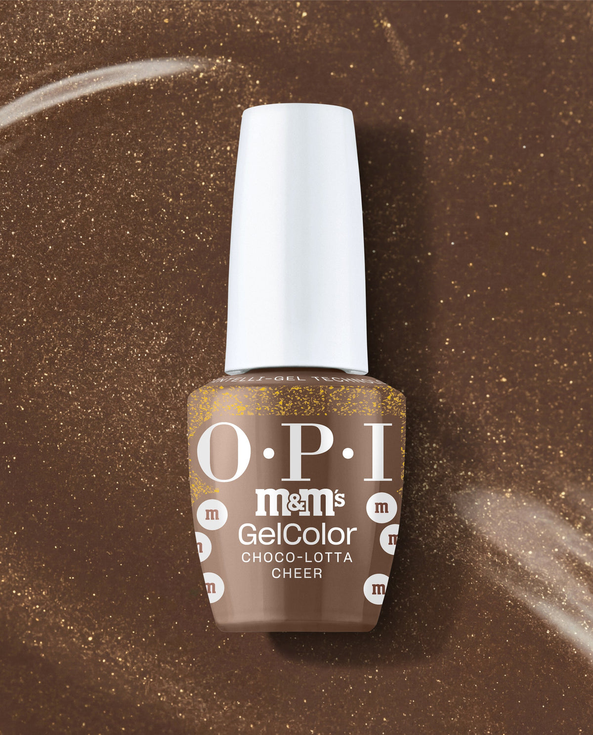 OPI x M&M'S Gel Nail Polish - Choco-lotta Cheer (HPT04)