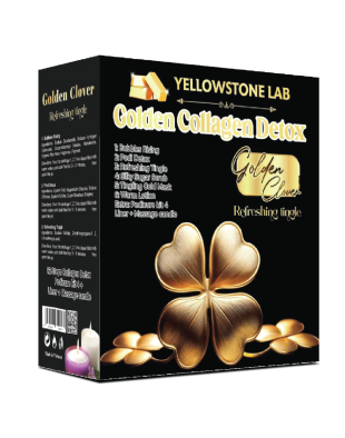 GOLDEN COLLAGEN DETOX Pedicure Kit 9 in 1 | Luxury Spa Foot Treatment