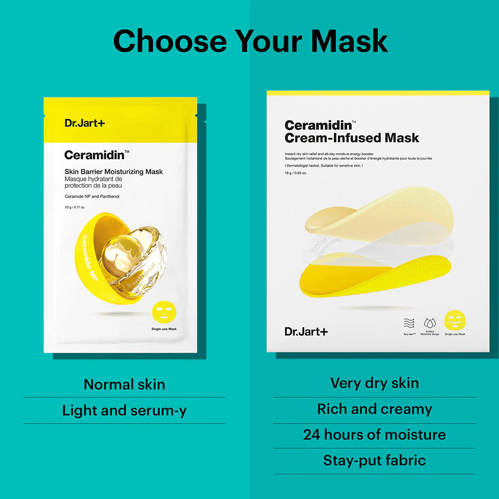 DR.JART+ Ceramidin Cream-Infused Mask 18g
