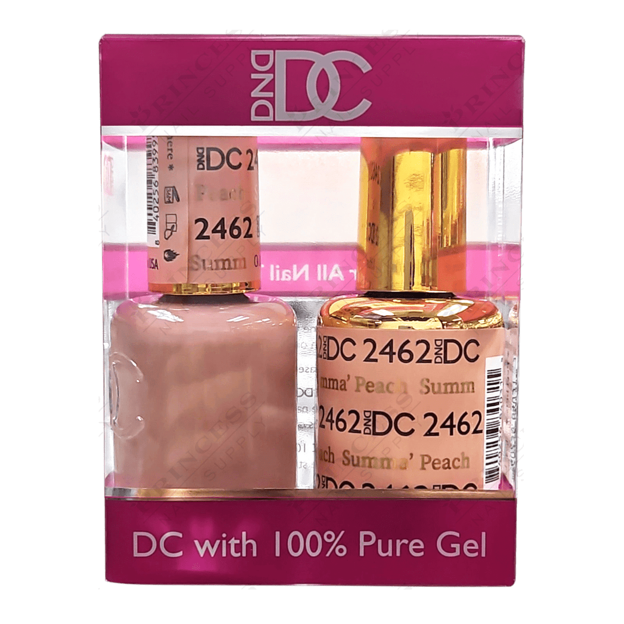 DND DC Duo Gel Matching Color 2462 Summa' Peach