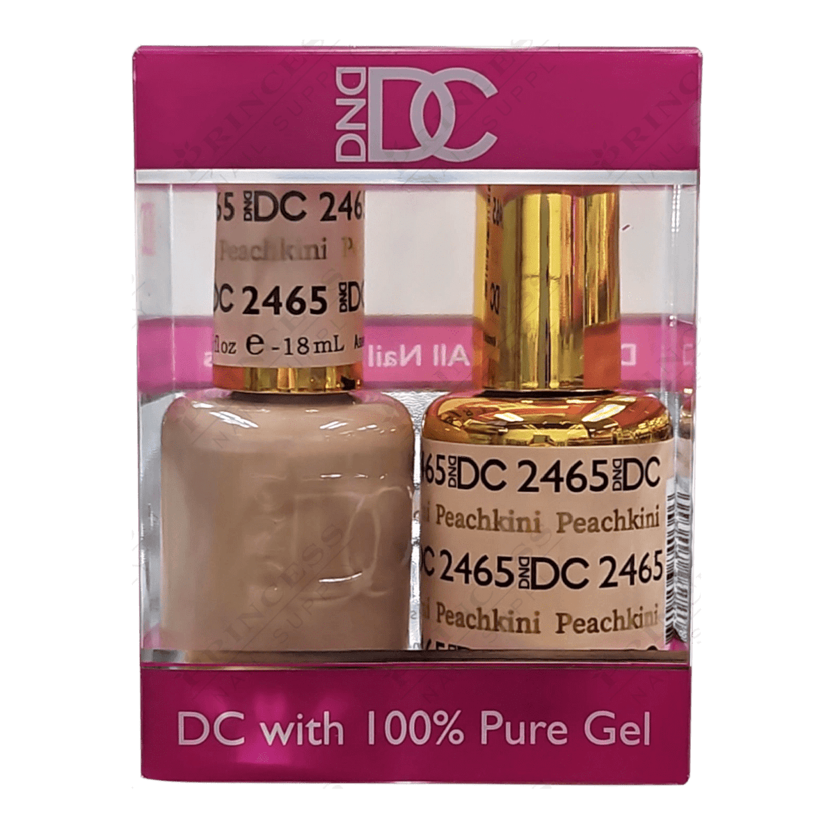 DND DC Duo Gel Matching Color 2465 Peachkini Jessica Nail & Beauty Supply