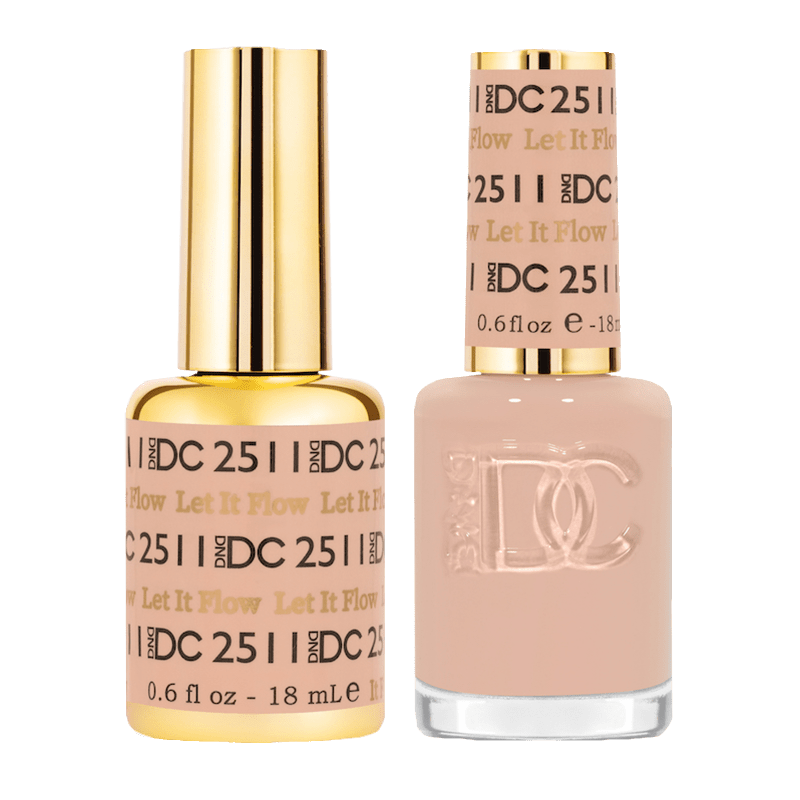 DND DC Duo Gel Matching Color 2511 Let It Flow