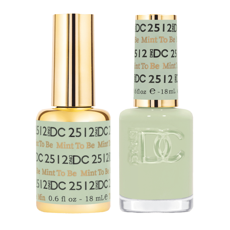 DND DC Duo Gel Matching Color 2512 Mint To Be
