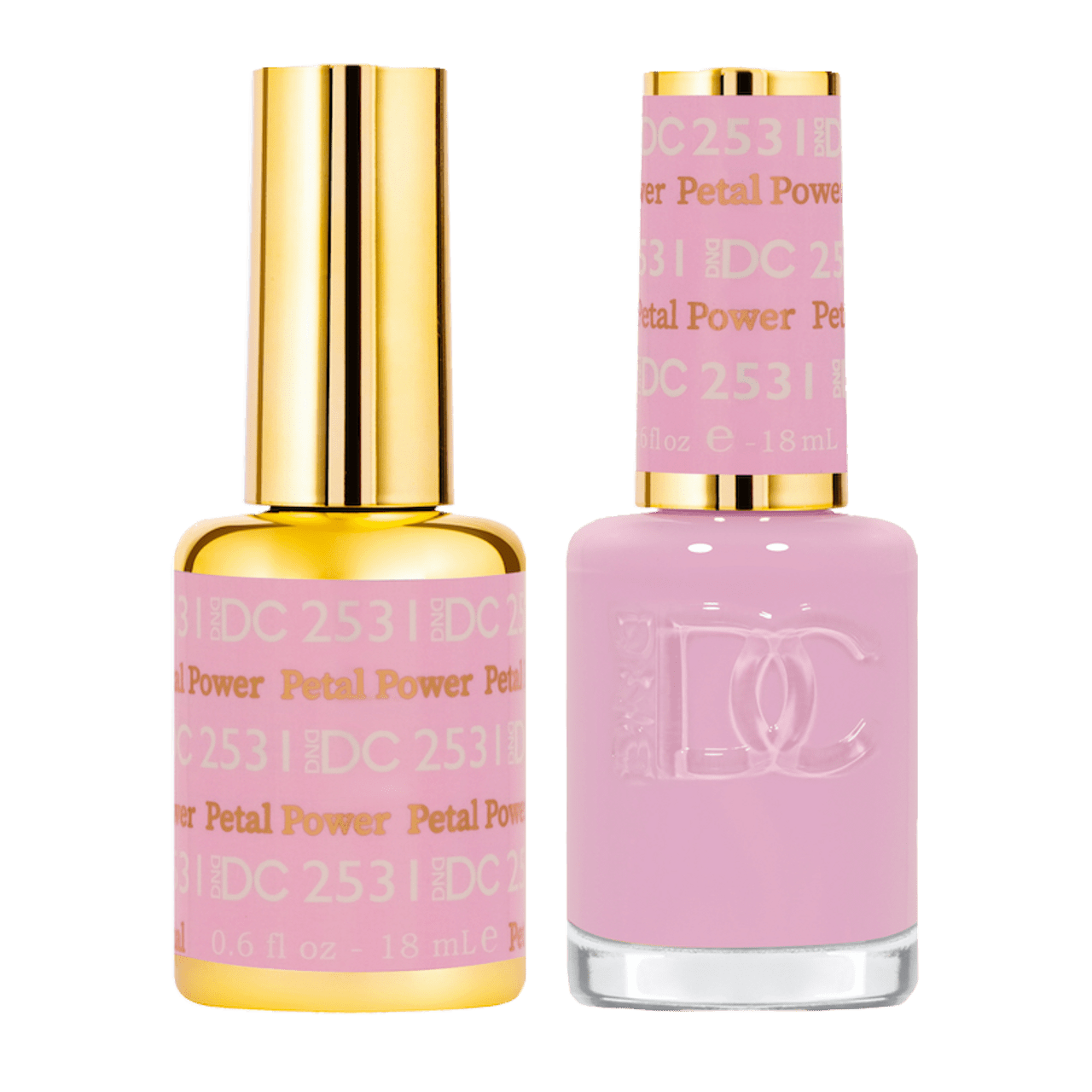 DND DC Duo Gel Matching Color 2531 Petal Power