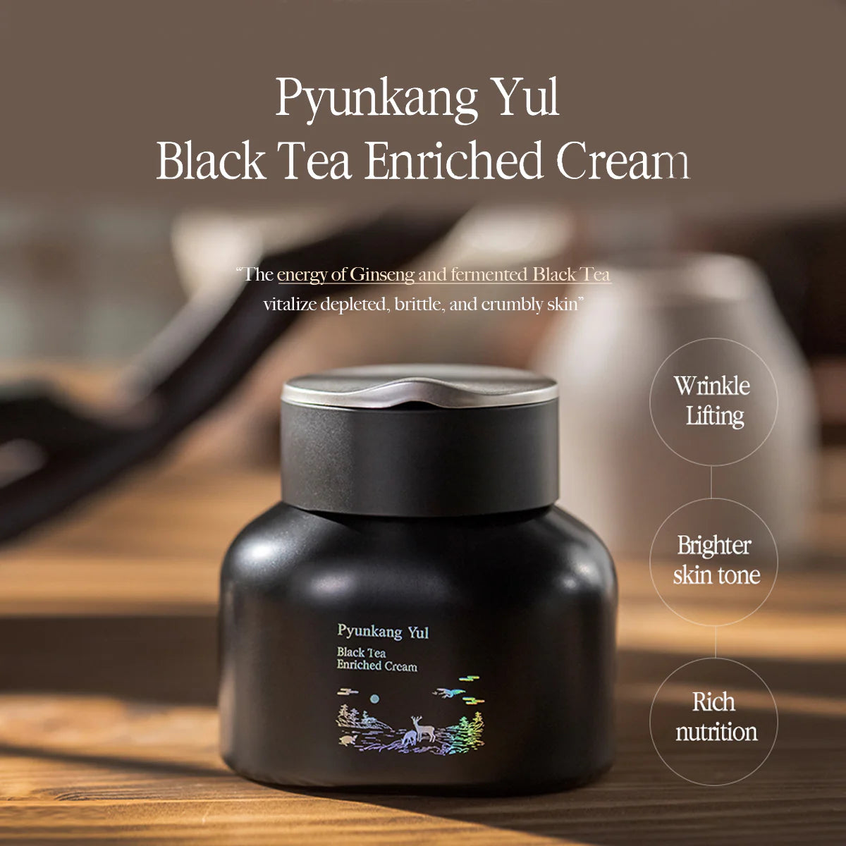 Pyunkang Yul Black Tea Enriched Cream 60ml