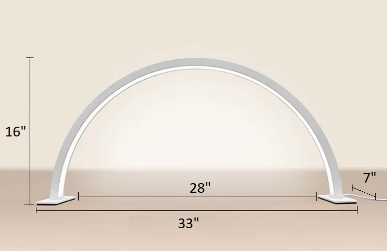 JNBS Nail Artist LED Half Moon Lamp