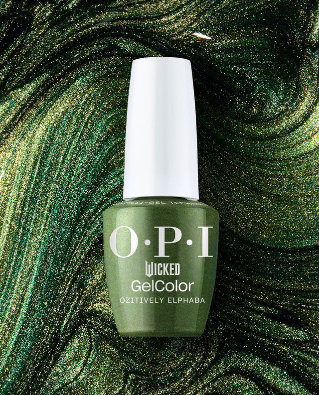 OPI x Wicked Gel Color GC HP R09 Ozitively Elphaba