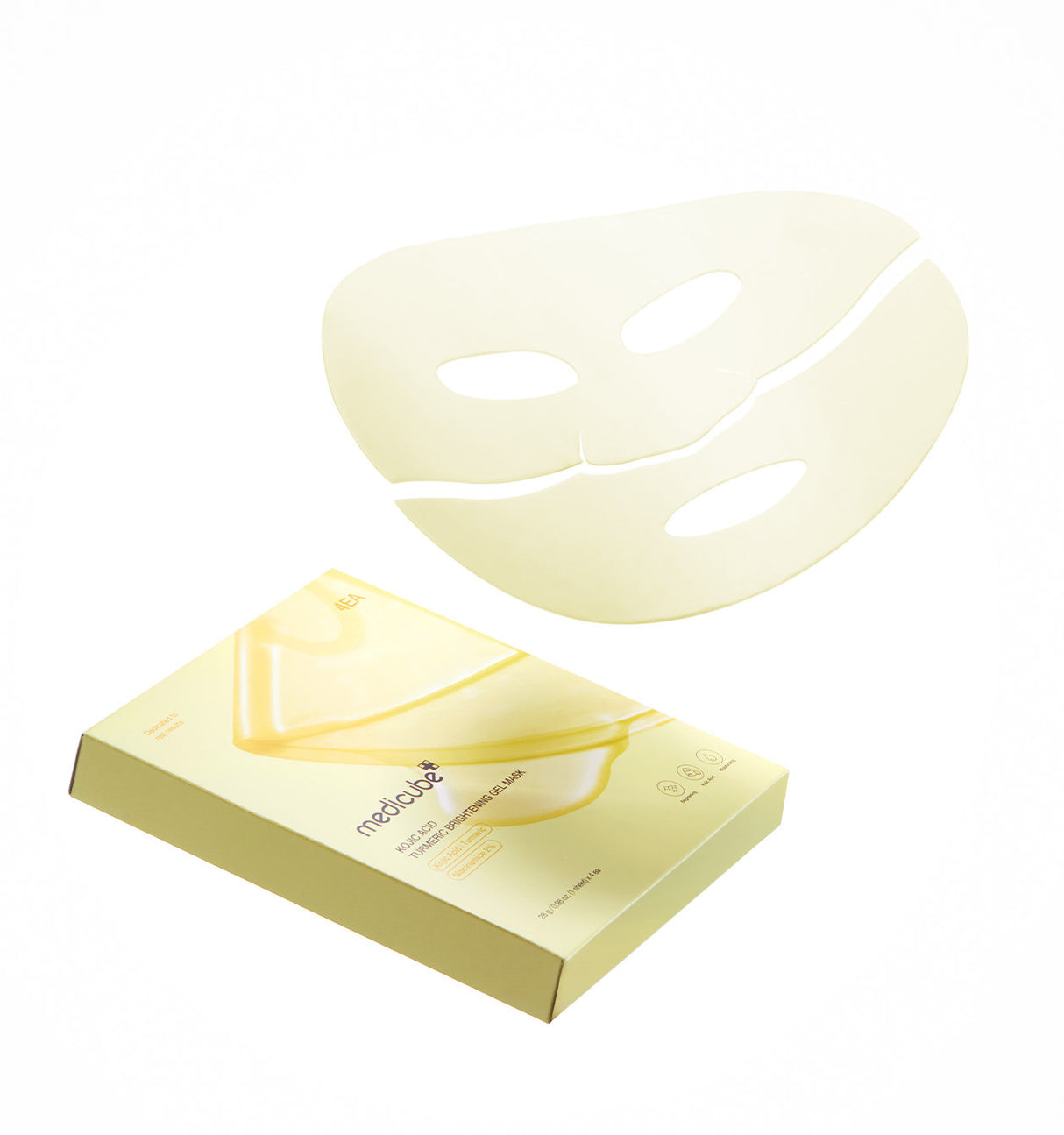 MEDICUBE Kojic Acid Turmeric Brightening Gel Mask (28g*4Ea)