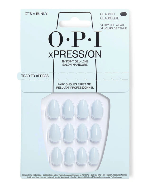 OPI xPRESS/ON Nail Art It's a Bunny!