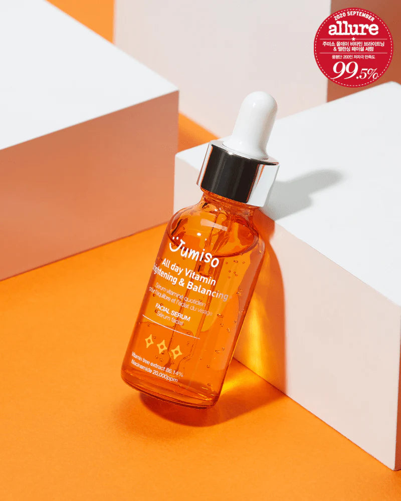 JUMISO All Day Vitamin Brightening & Balancing Facial Serum 30mL