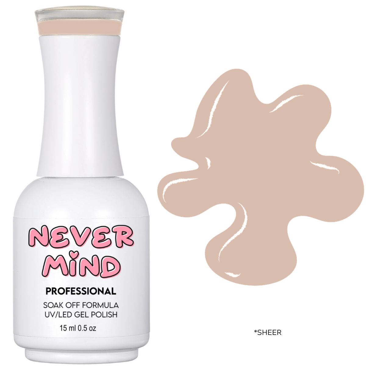 Nevermind Gel Polish NS26 Golden Hour Glow