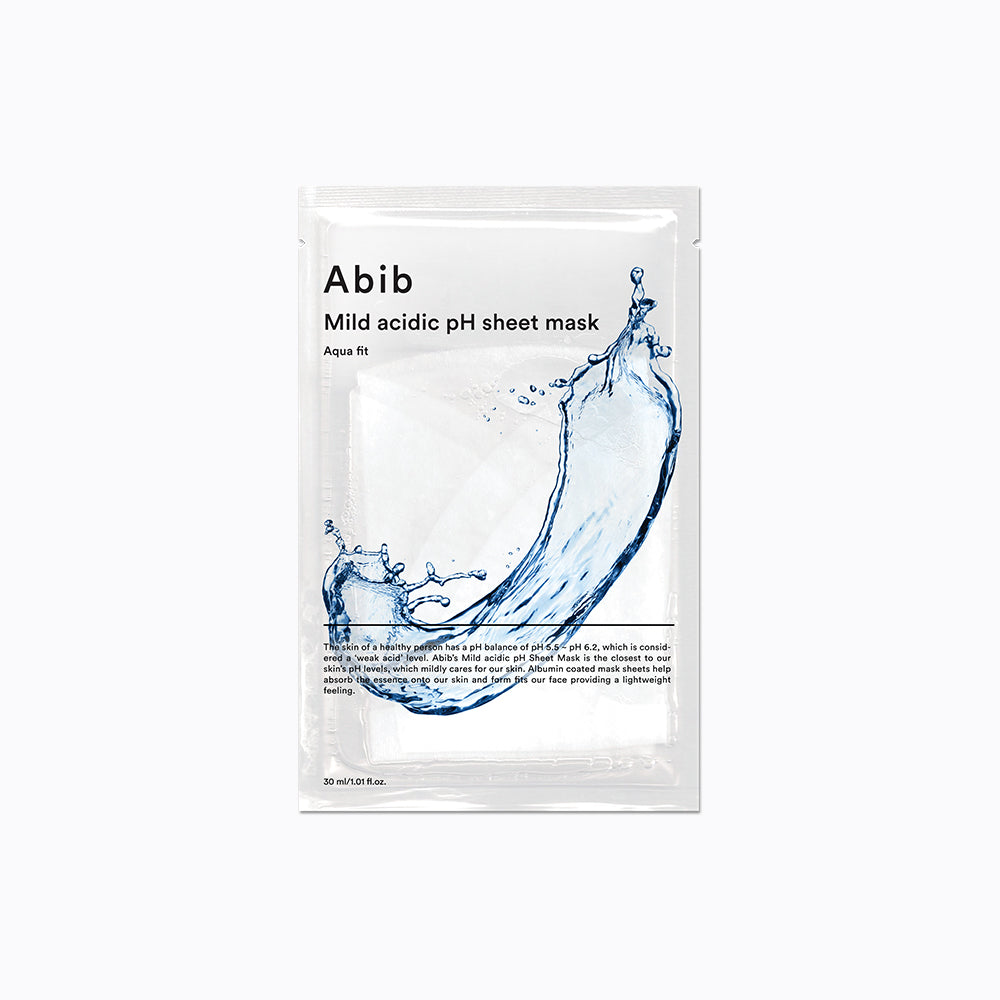 Abib Mild Acidic PH Sheet Mask Aqua Fit