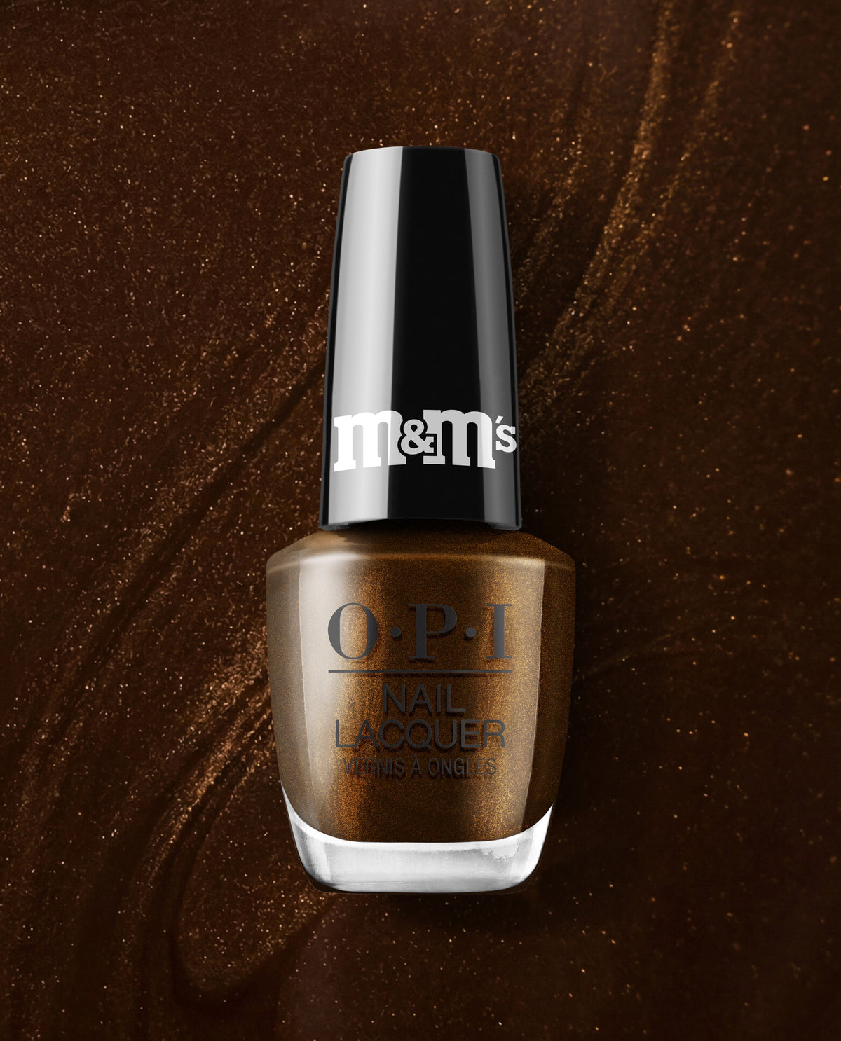 OPI x M&M'S Nail Lacquer - Peanut Butter Me Up (HRT07)