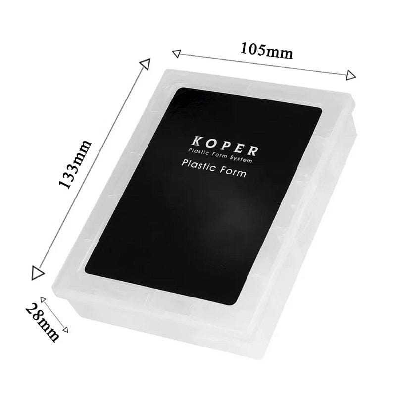 Koper Plastic Form Nail Dual Form Tips 120/pack