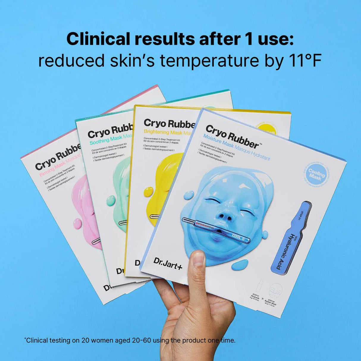 DR.JART+ Cryo Rubber with Moisturizing Hyaluronic Acid