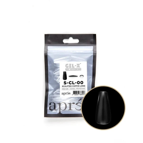 Apres Refill Bags (50pcs) Sculpted Coffin Long