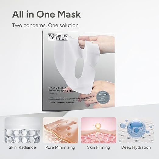 SUNGBOON EDITOR Deep Collagen Power Boosting Mask