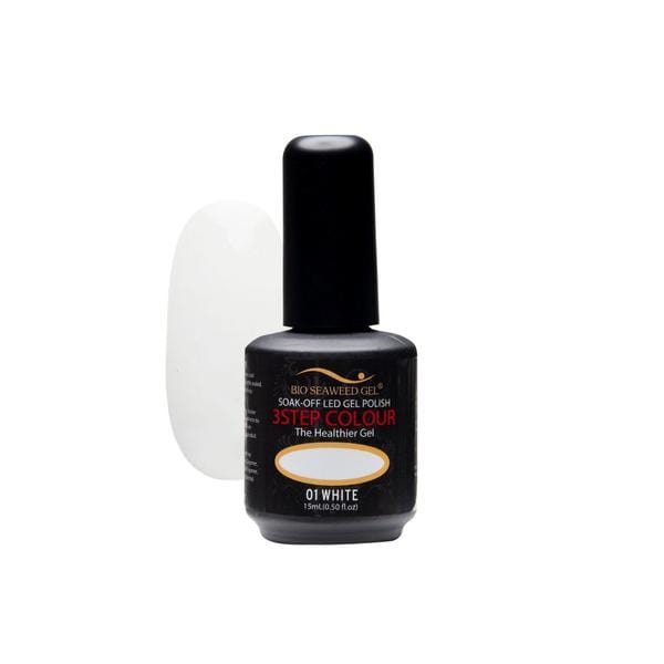 Bio Seaweed Gel Color - 01 White - Jessica Nail & Beauty Supply - Canada Nail Beauty Supply - Gel Single