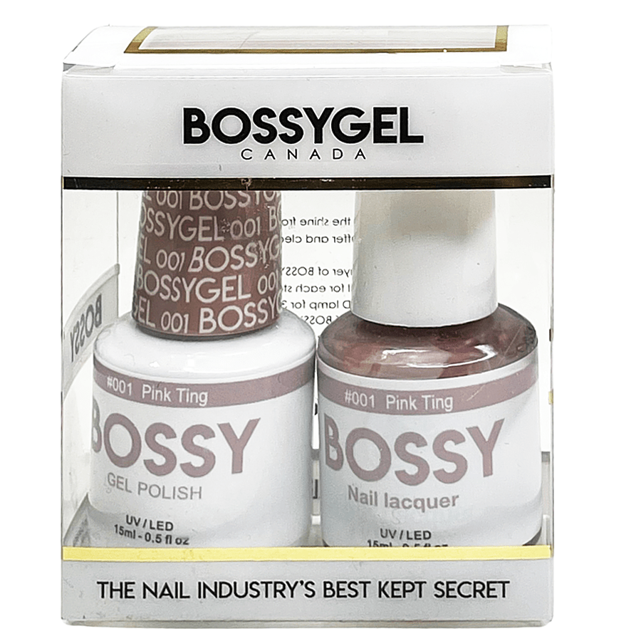 Bossy Gel Polish BS 001 Pink Ting