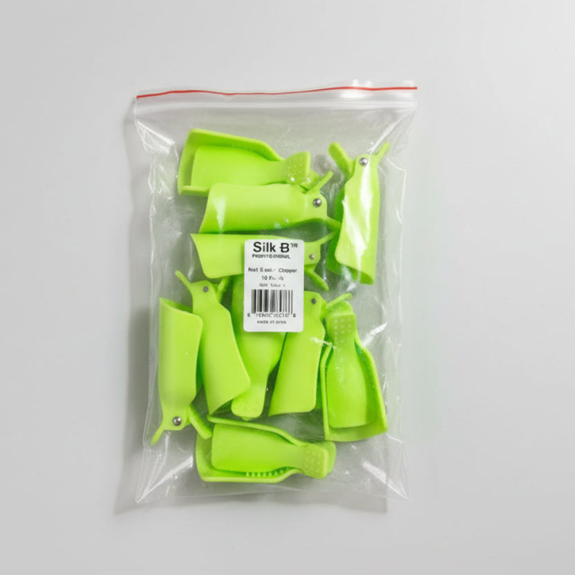 Silk B Soak Off Cap Clipper Wrap Tool Assorted Colors