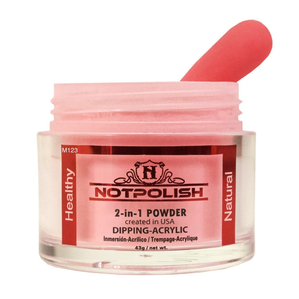 NOTPOLISH Powder M123 Hibiscus Sunrise