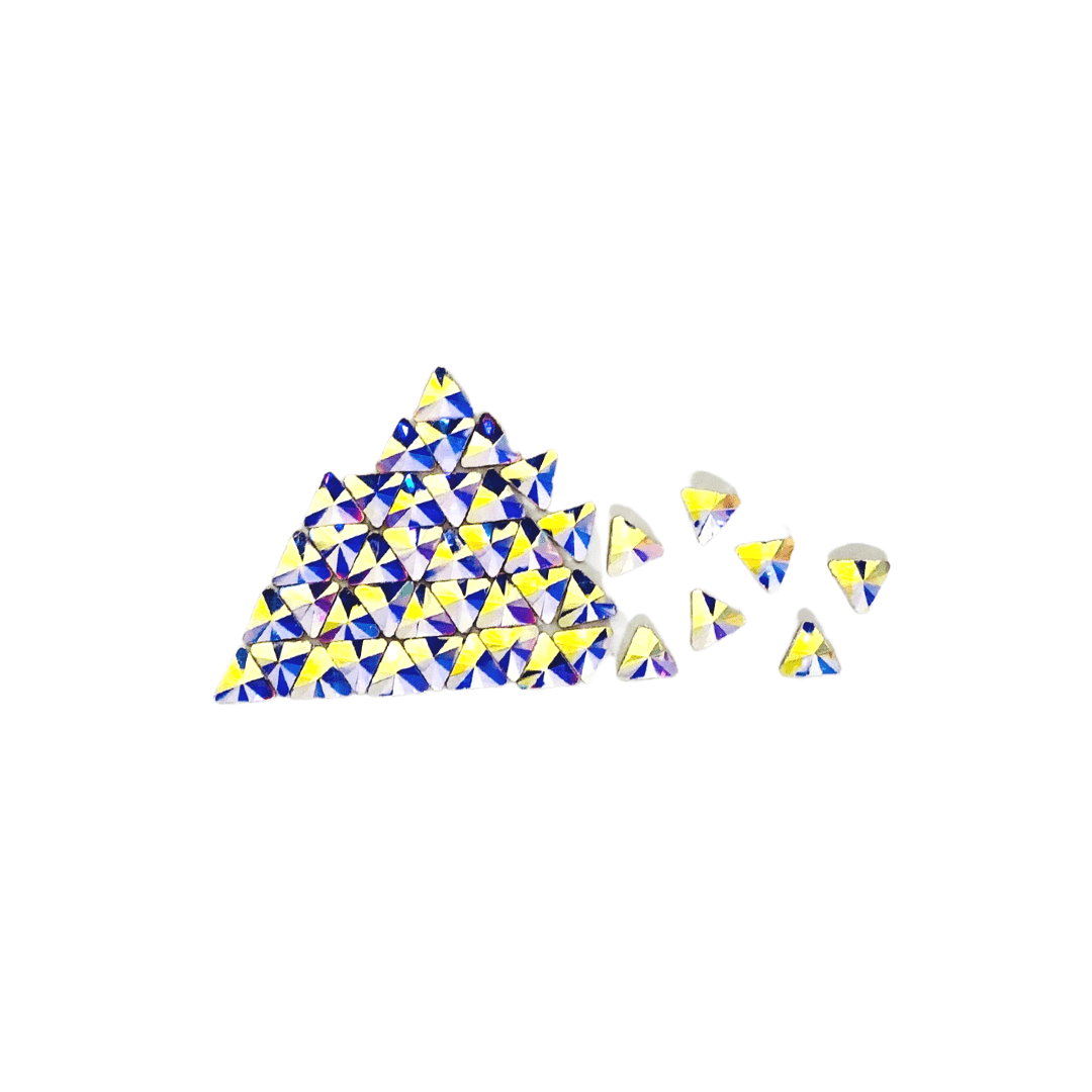 JNBS Nail Charm Rhinestone Triangle