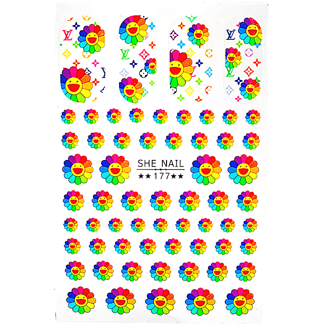 JNBS Nail Sticker Cartoon Version 3