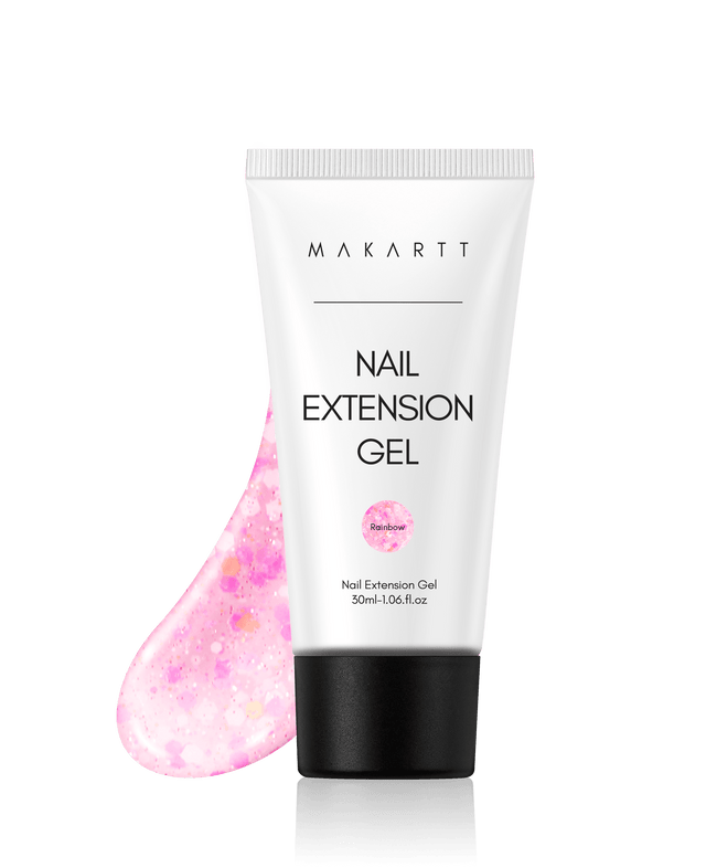Makartt Gel Nail Extension Gel (30ml) C1017 Rainbow