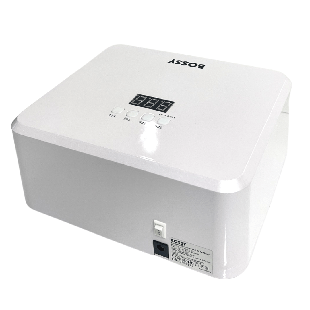 BOSSY UV/LED Lamp 60W Model 2.0 ULTRA CURE PRO (Cordless)
