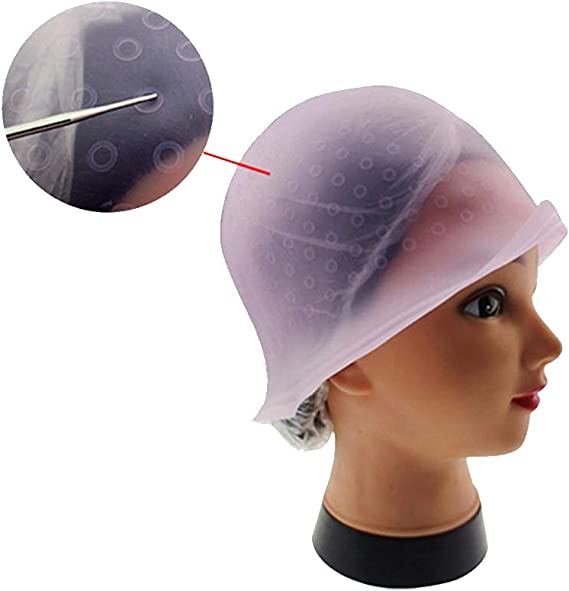 JNBS Reusable Silicone Hair Staining Cap (Assorted Color)