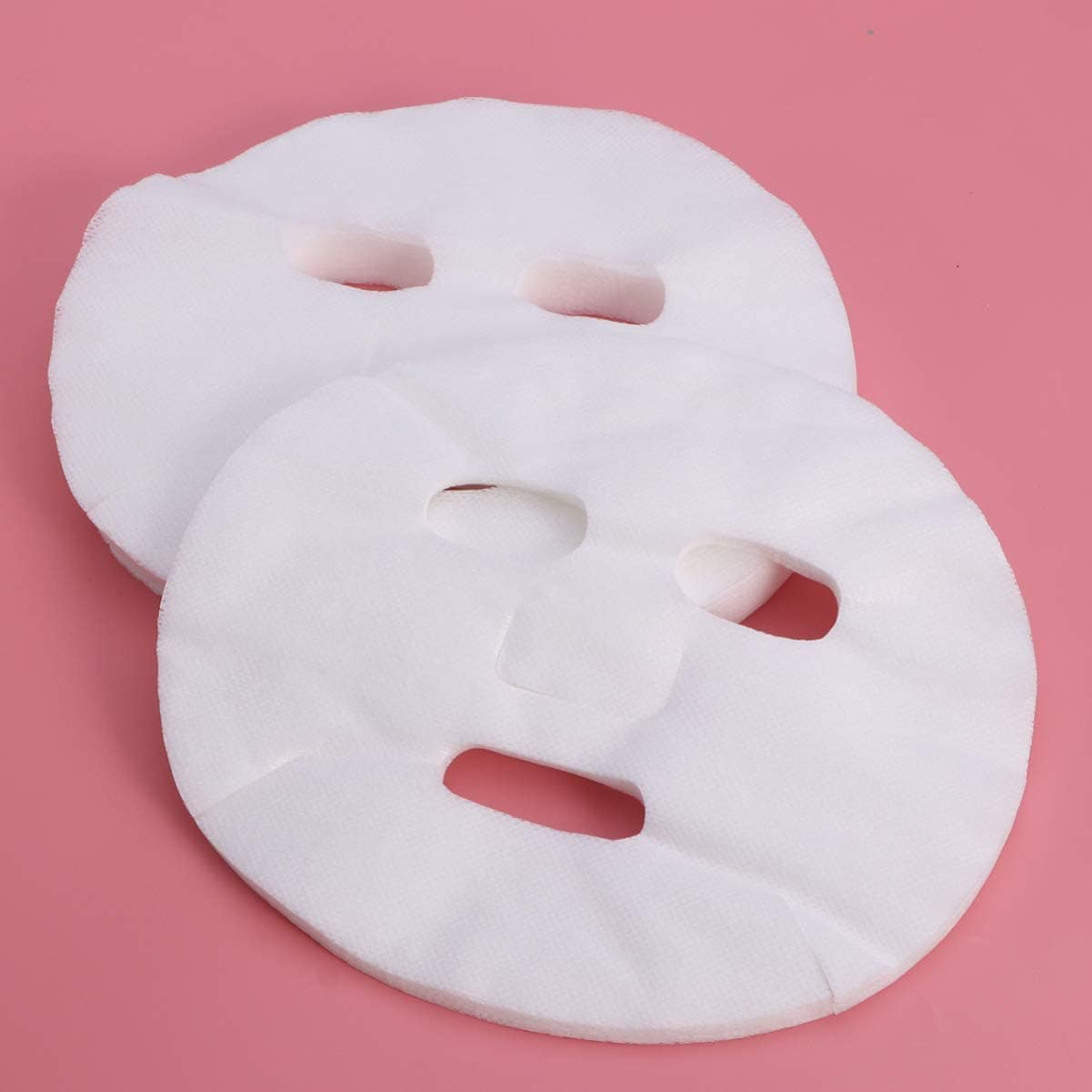 JNBS Disposable Spa Cotton Facial Mask Sheets (Pack of 100pcs)