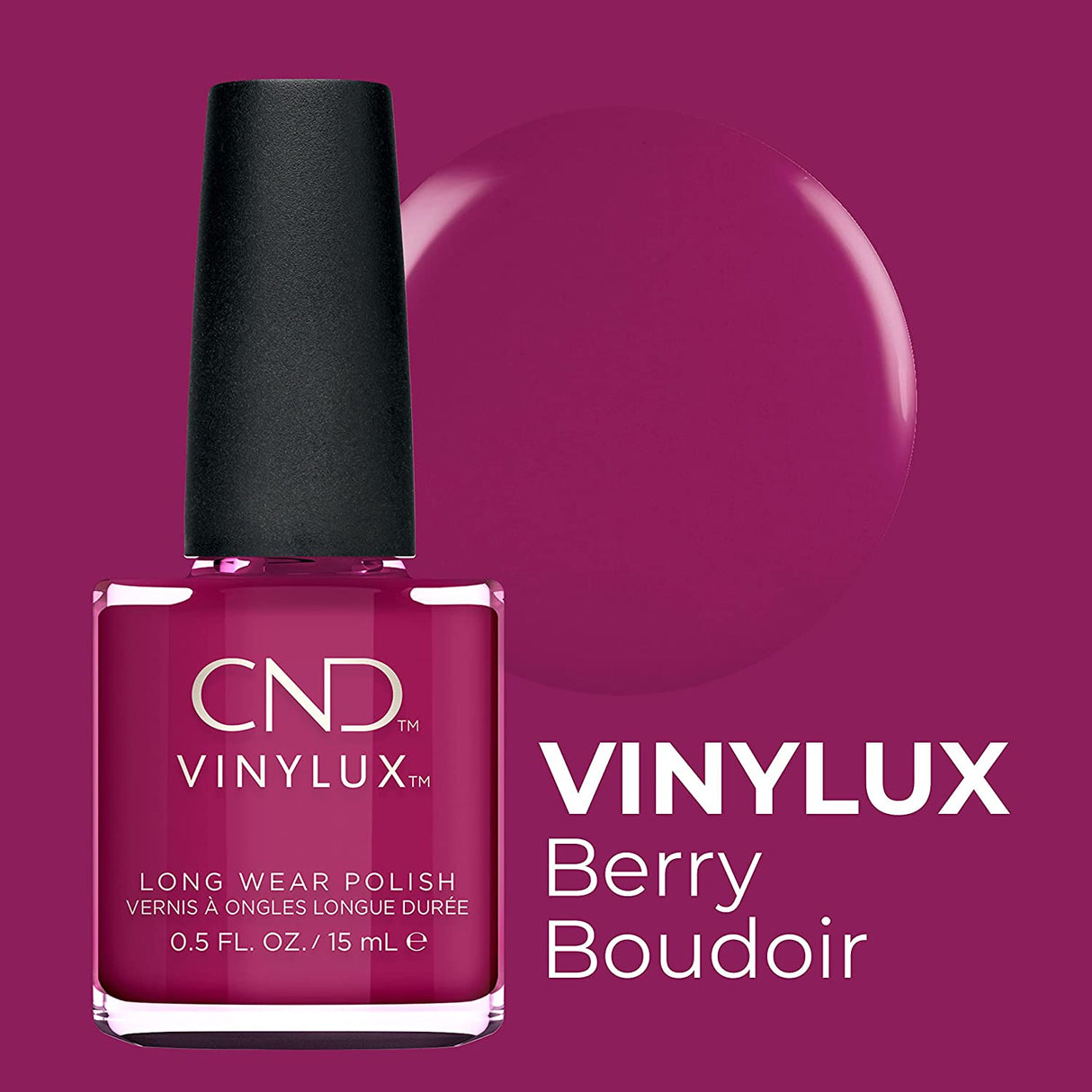 CND Vinylux 251 Berry Boudoir