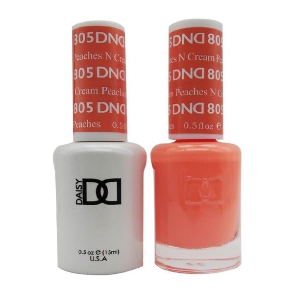 DND DUO GEL MATCHING COLOR 805 PEACHES N' CREAM