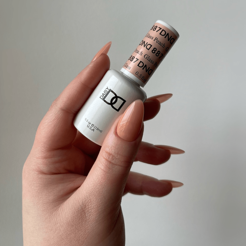 DND Duo Gel Matching Color 887 Glass Peach