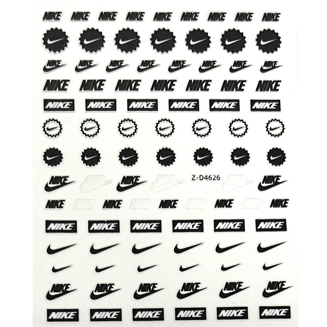 JNBS Designer Nail Sticker Transparent Clear (Choose your style 1)
