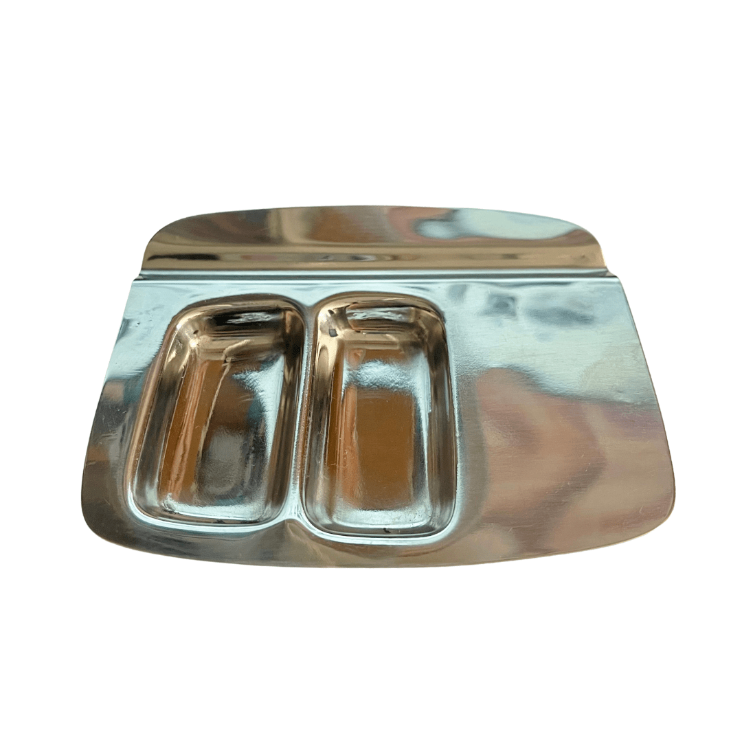 JNBS Silver Nail Paint Tray