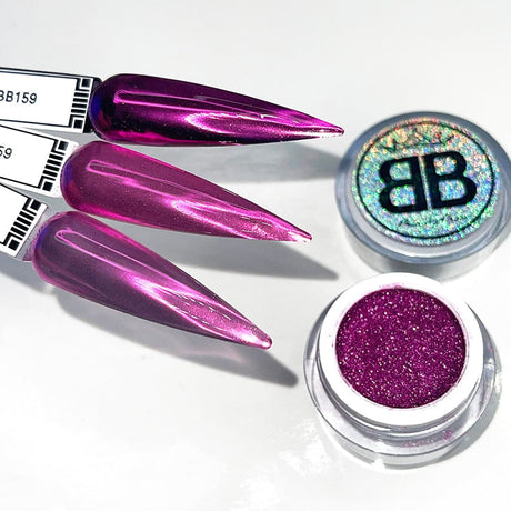 Beauty Boss Nail Chrome BB159 Fuchsia