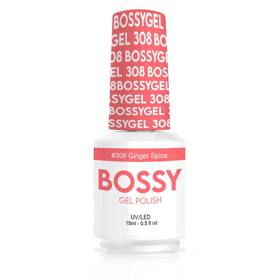Bossy Gel Polish BS 308 Ginger Spice